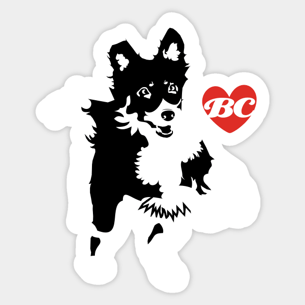 FOR BORDERCOLLIE LOVERS Sticker by islandb